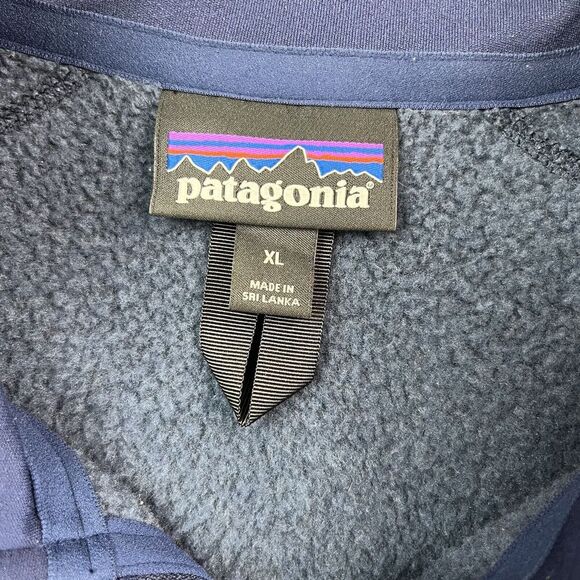 Patagonia Jacket Mens XL Blue Better Sweater Fleece Full Zip Gorpcore Outdoor - Picture 7 of 14
